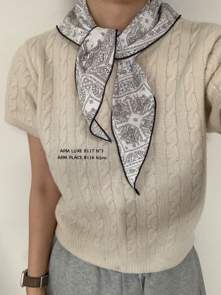 N3東大門實拍女裝新品休閑熱賣真品26春夏時尚職業圍巾披肩N3圍巾/披肩