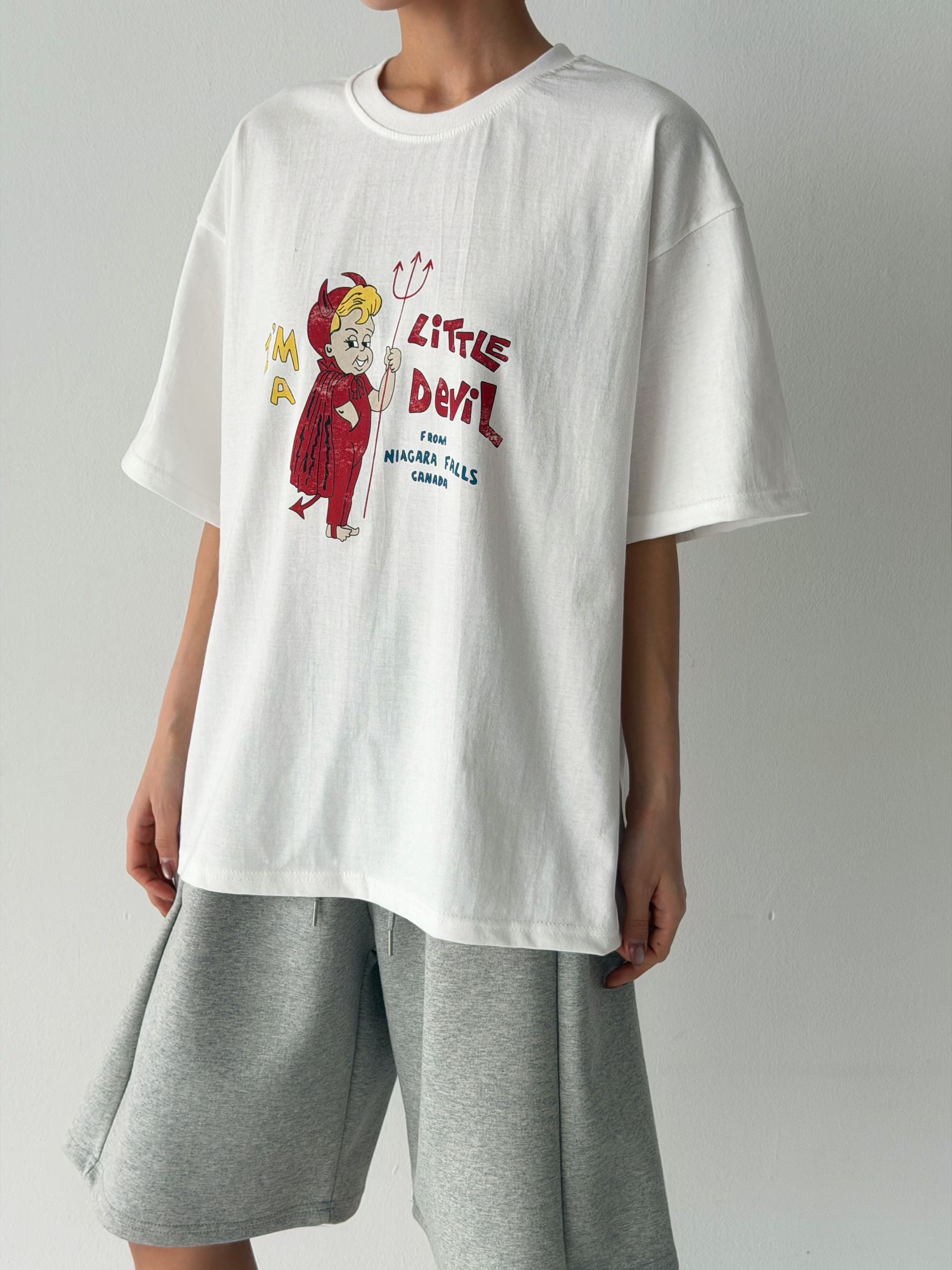 P.SHOP東大門代購女裝新款職業熱賣推薦真品休閑時尚T恤P.SHOPT恤圖色1