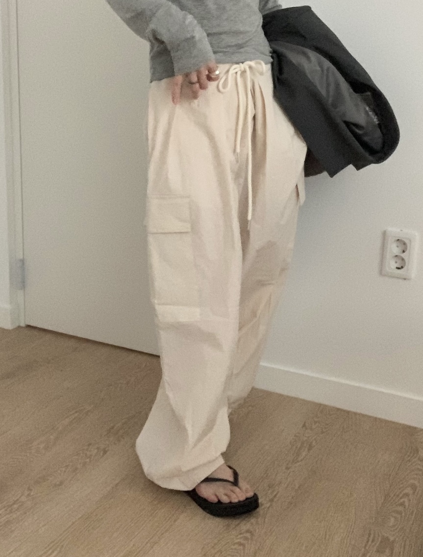 PLANTS ON GRAY東大門代購女裝新款休閑熱賣人氣休閑褲PLANTS ON GRAY休閑褲