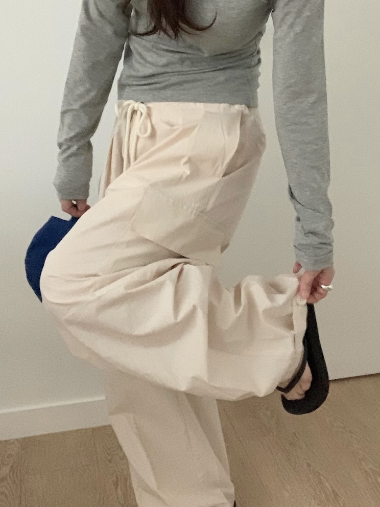 PLANTS ON GRAY東大門代購女裝新款休閑熱賣人氣休閑褲PLANTS ON GRAY休閑褲