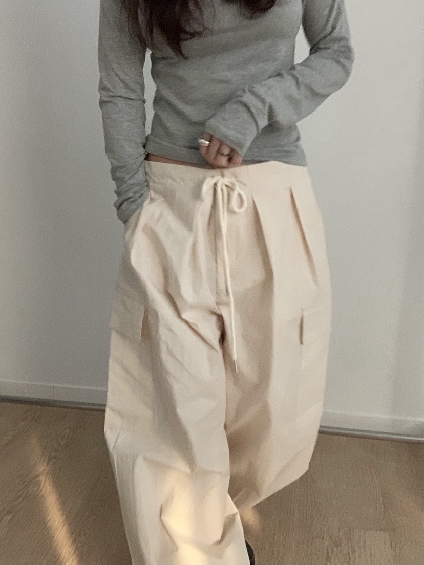 PLANTS ON GRAY東大門代購女裝新款休閑熱賣人氣休閑褲PLANTS ON GRAY休閑褲