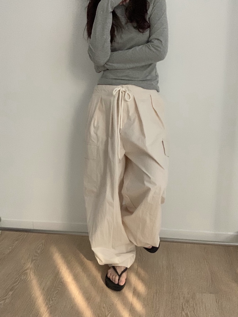 PLANTS ON GRAY東大門代購女裝新款休閑熱賣人氣休閑褲PLANTS ON GRAY休閑褲圖色1