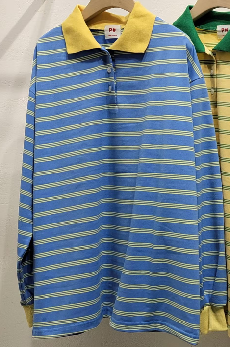 P.SHOP韓國直郵女裝新款時尚人氣26春夏休閑熱賣長袖T恤P.SHOP長袖T恤圖色1