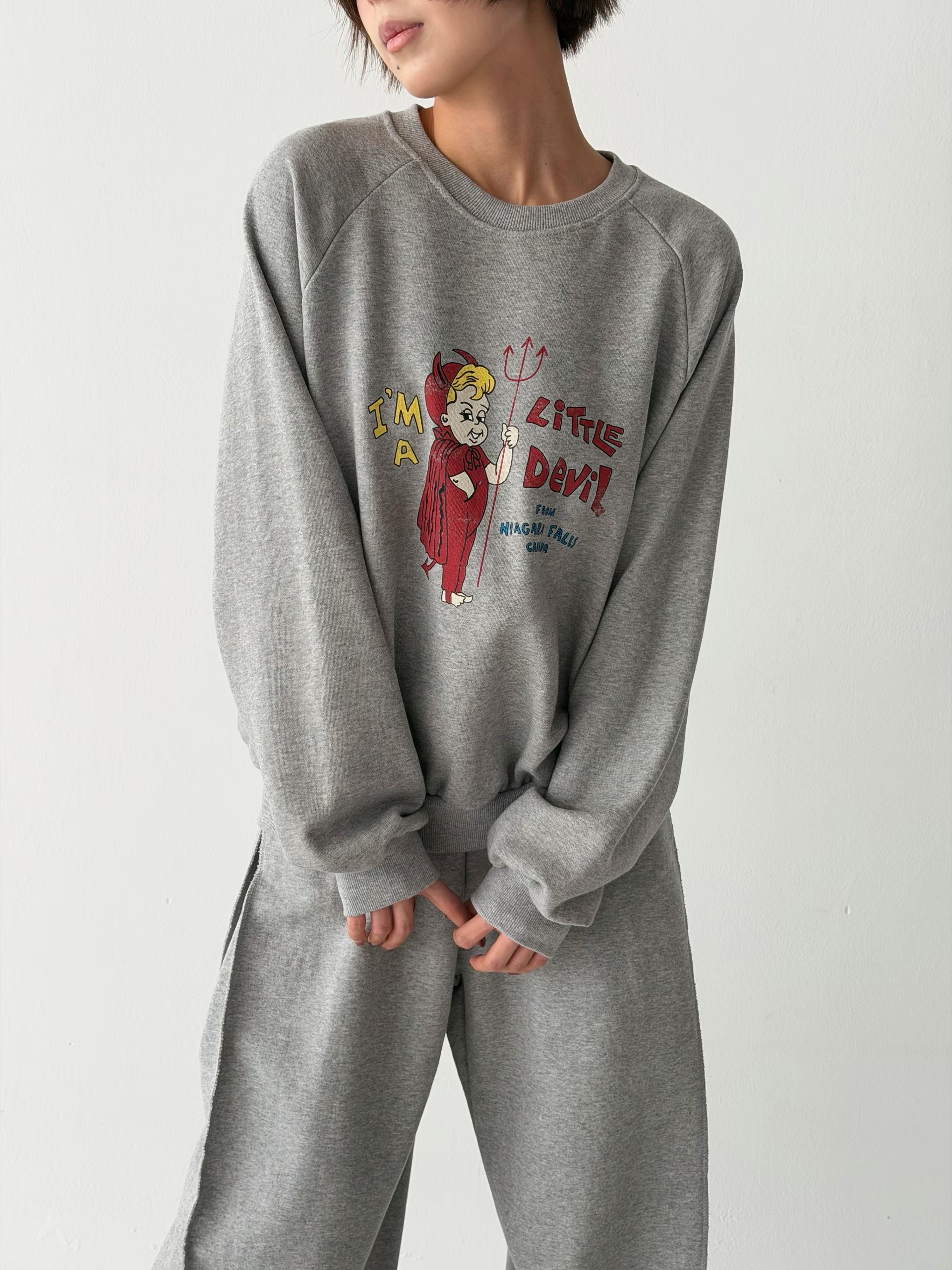 P.SHOP東大門直郵女裝新款時尚人氣26春夏熱賣職業休閑衛衣P.SHOP衛衣