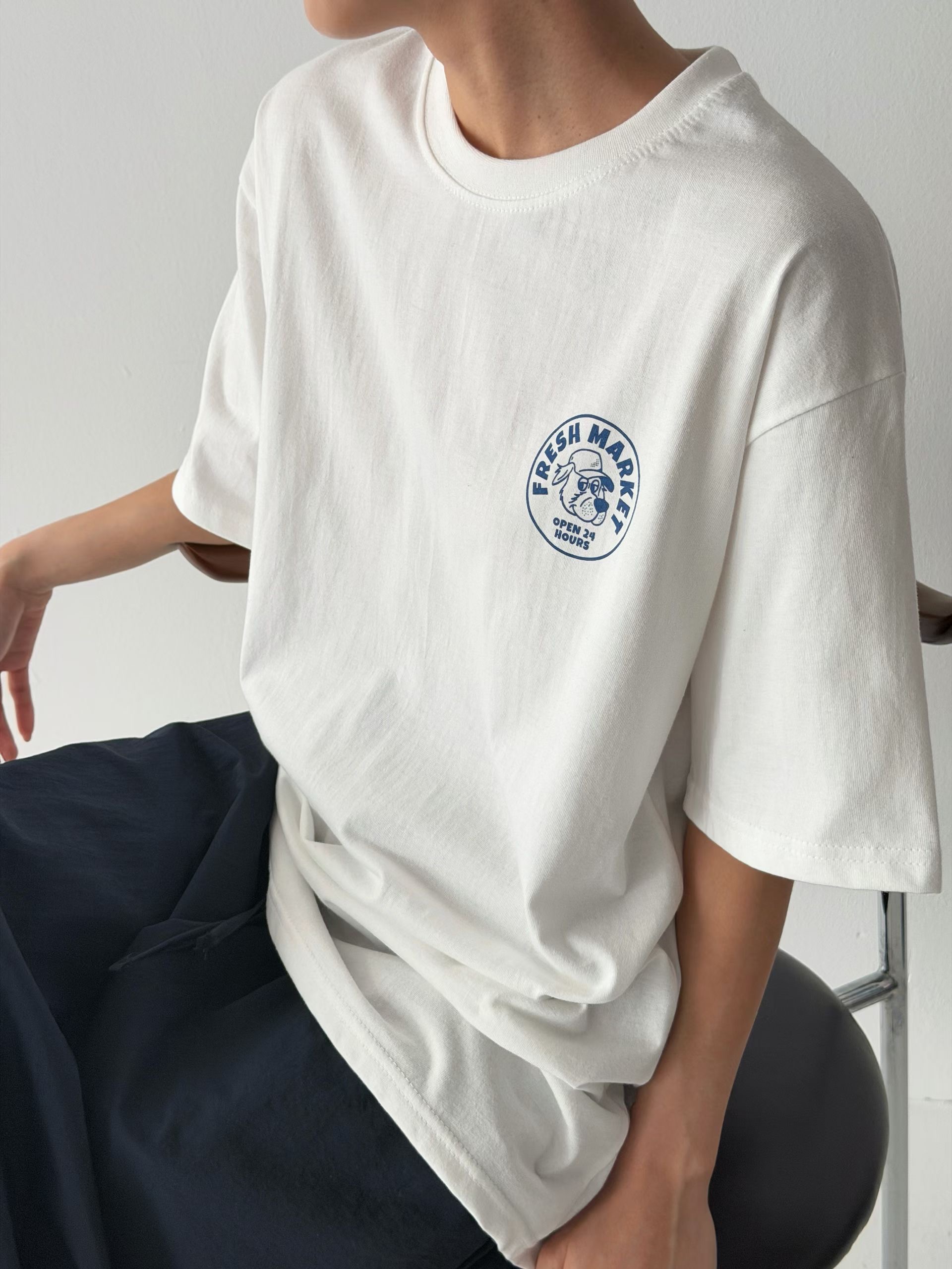 P.SHOP東大門實拍女士新品職業人氣真品時尚休閑熱賣T恤P.SHOPT恤