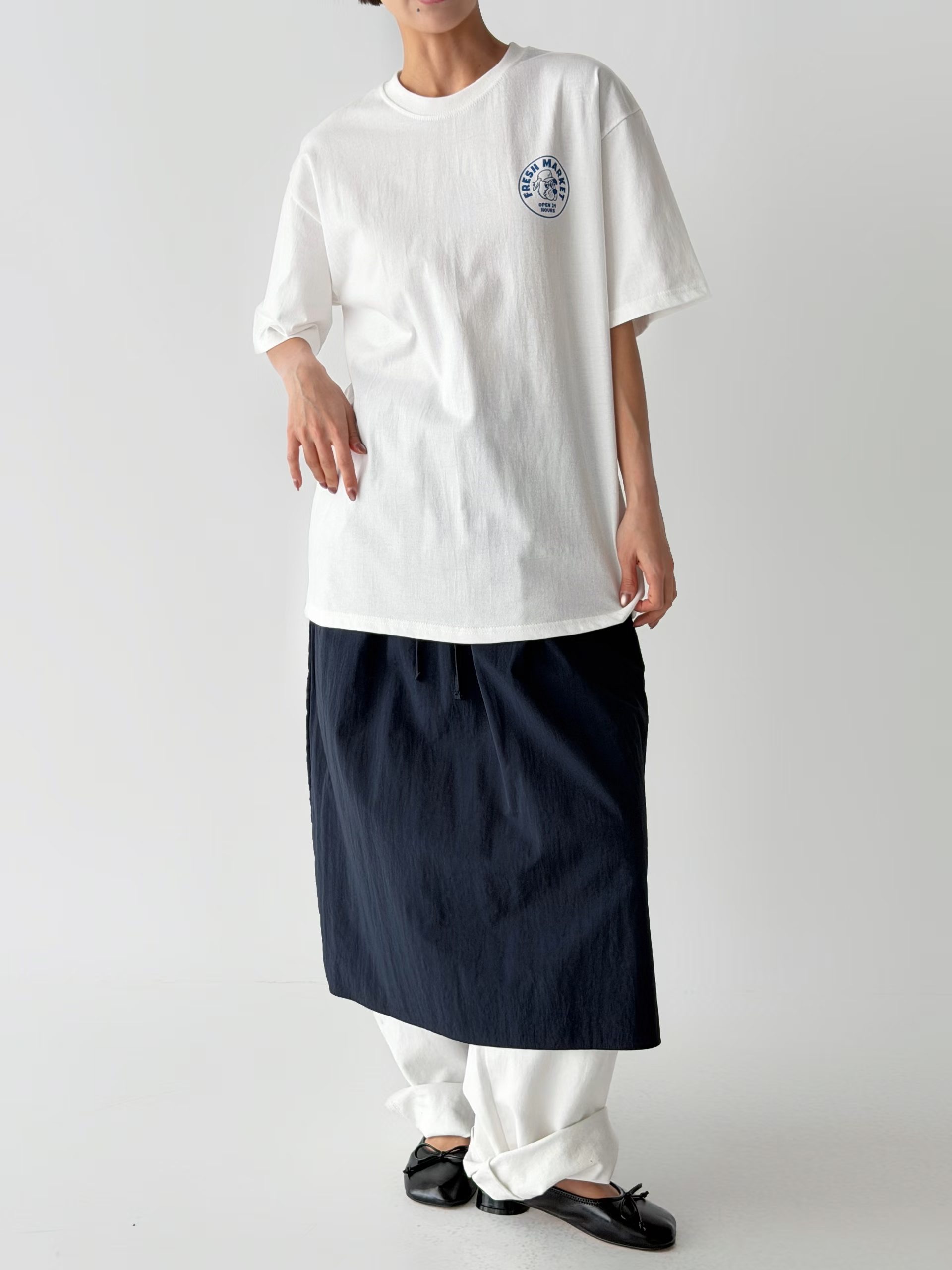 P.SHOP東大門實拍女士新品職業人氣真品時尚休閑熱賣T恤P.SHOPT恤圖色1