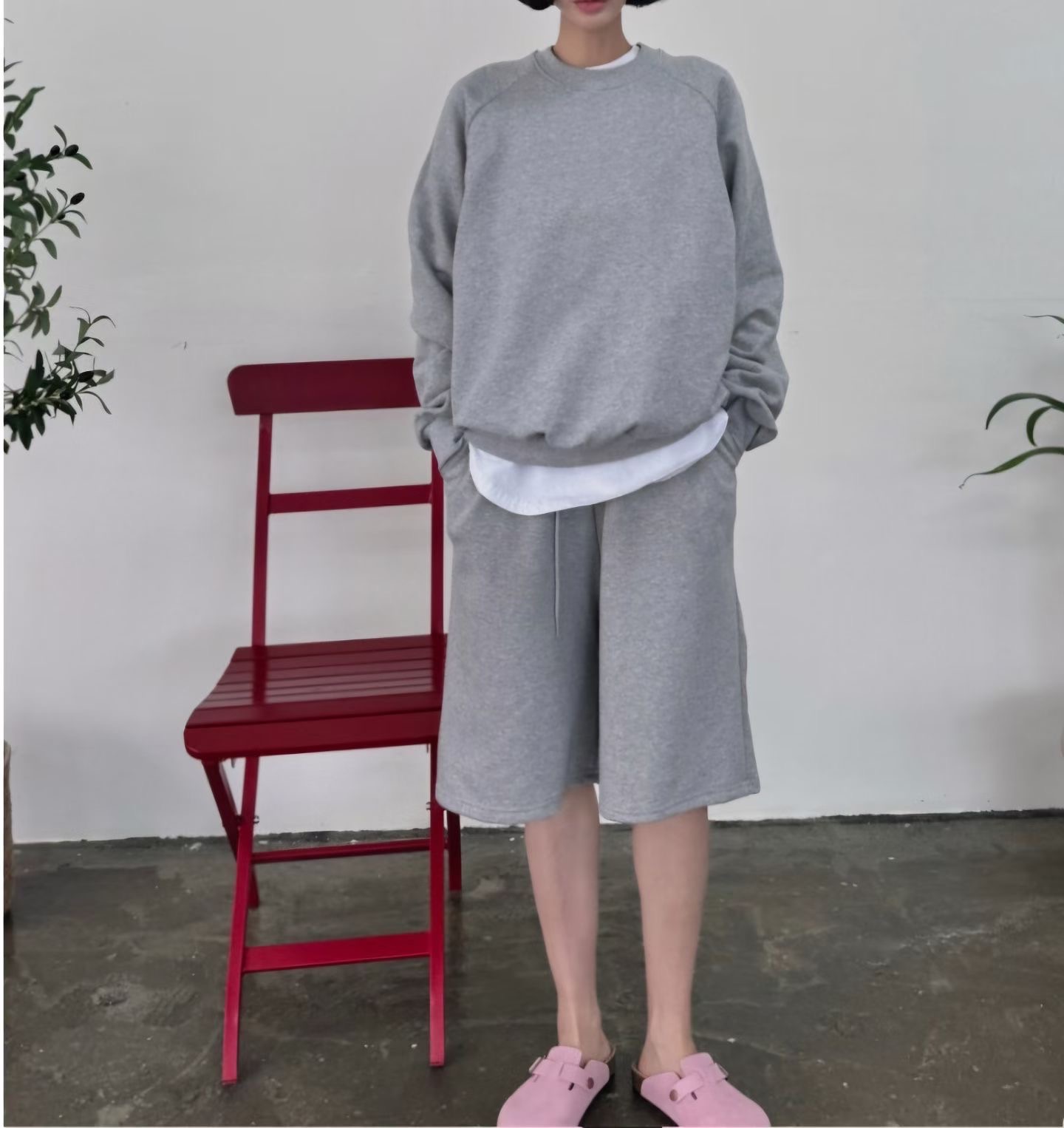 P.SHOP東大門代購女士新款人氣26春夏真品熱賣職業套裝套裝P.SHOP套裝