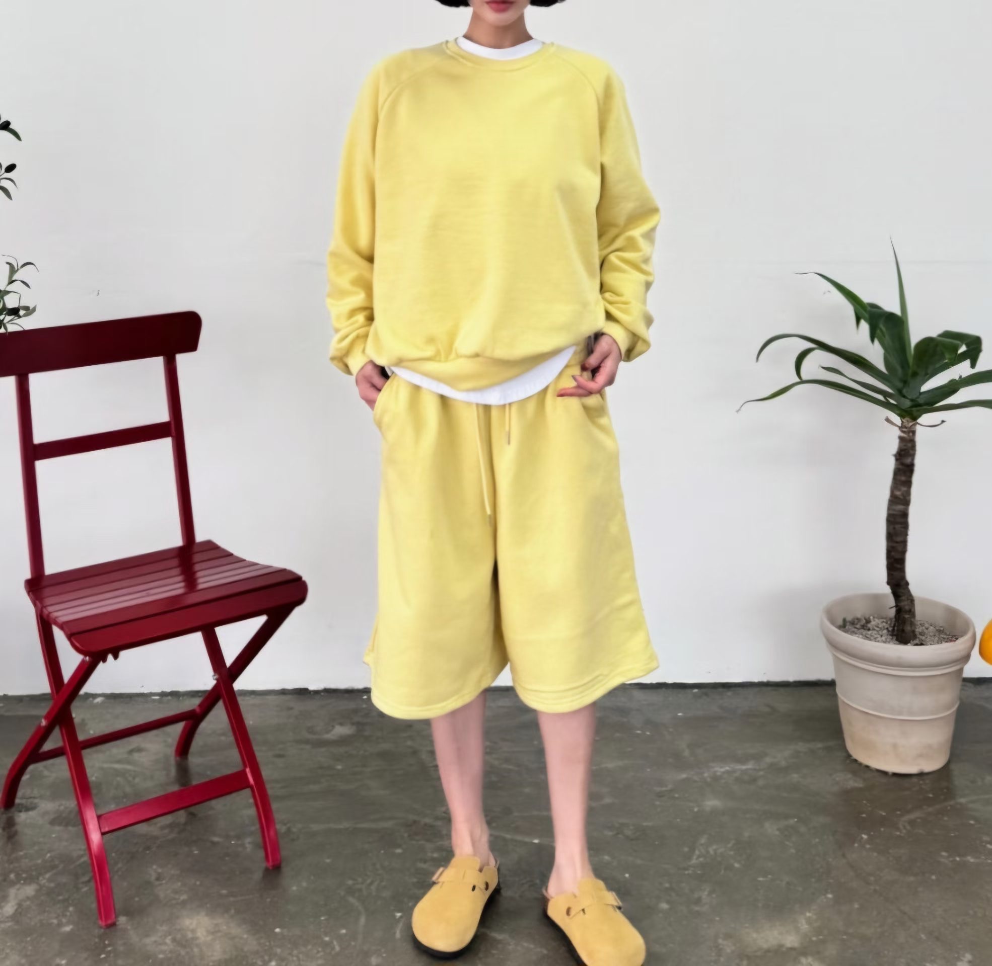 P.SHOP東大門代購女士新款人氣26春夏真品熱賣職業套裝套裝P.SHOP套裝圖色2