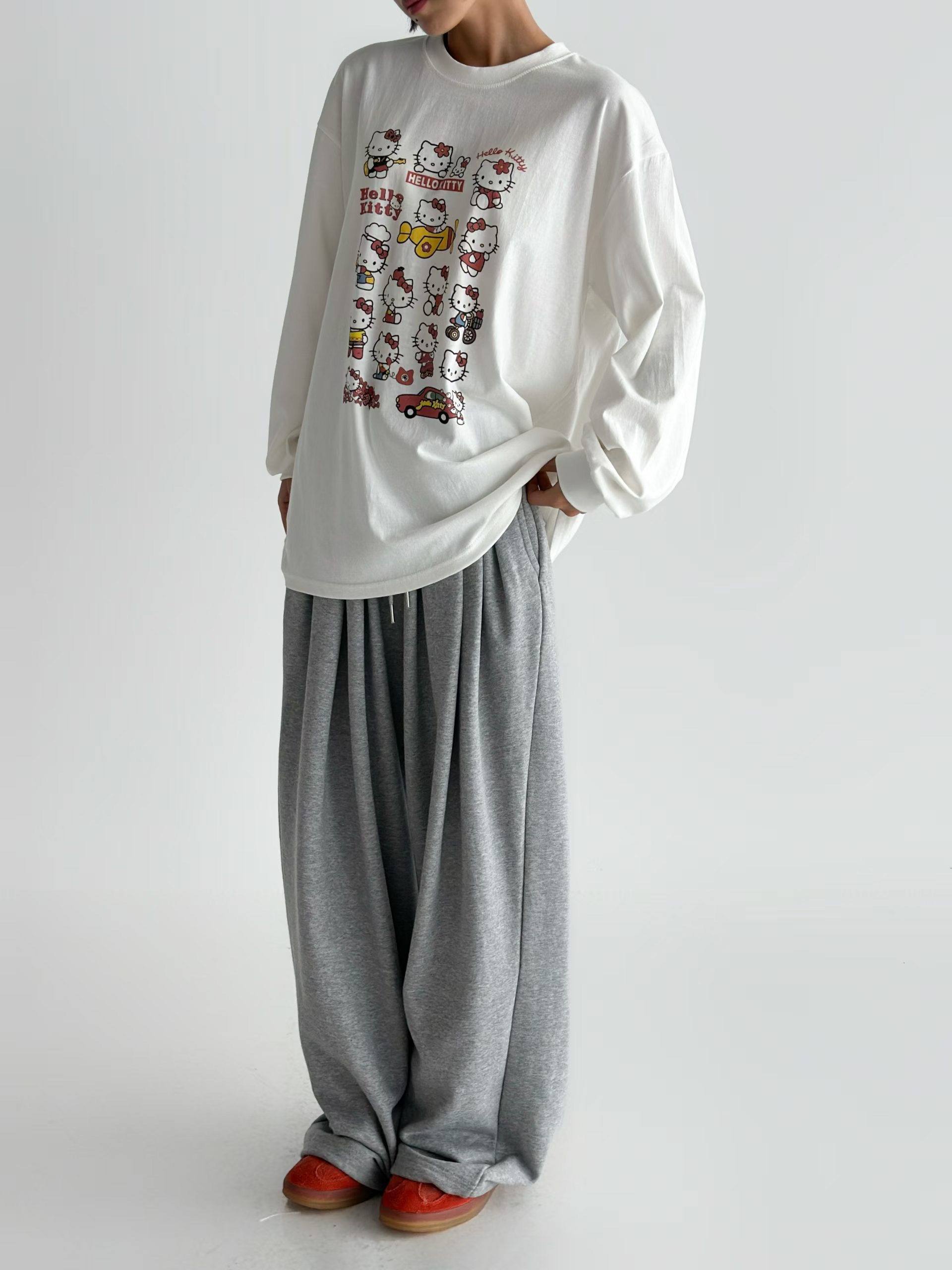 P.SHOP東大門代購女裝新品休閑熱賣職業時尚人氣長袖T恤P.SHOP長袖T恤