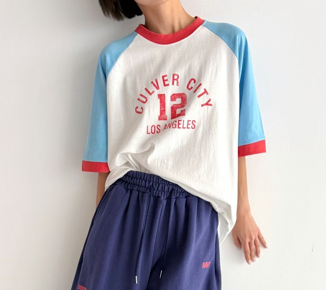 P.SHOP東大門實拍女裝新品推薦26春夏人氣休閑時尚職業T恤P.SHOPT恤