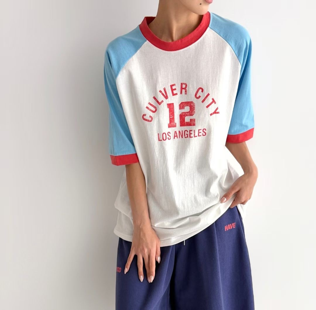 P.SHOP東大門實拍女裝新品推薦26春夏人氣休閑時尚職業T恤P.SHOPT恤