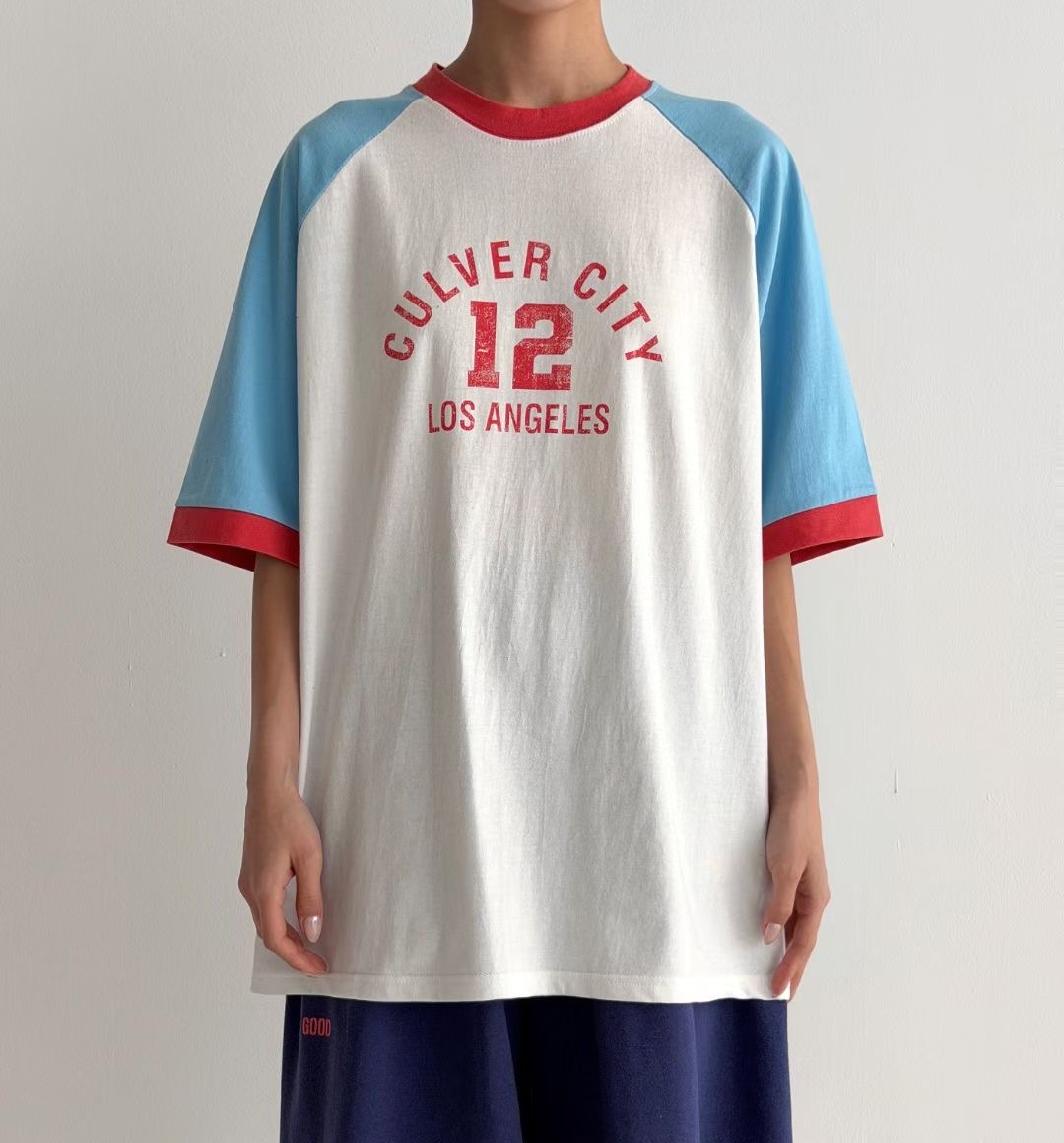 P.SHOP東大門實拍女裝新品推薦26春夏人氣休閑時尚職業T恤P.SHOPT恤圖色1