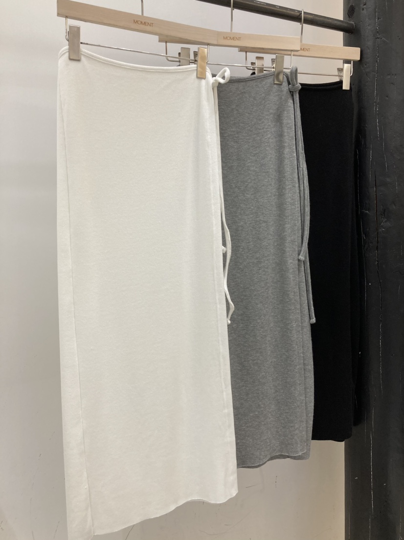 MOMENT韓國直郵實拍女士新品熱賣職業休閑時尚26春夏長裙MOMENT/RECOVER長裙