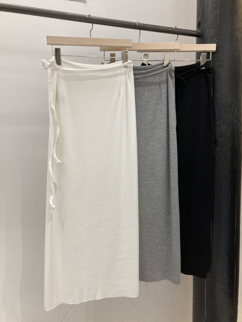 MOMENT韓國直郵實拍女士新品熱賣職業休閑時尚26春夏長裙MOMENT/RECOVER長裙