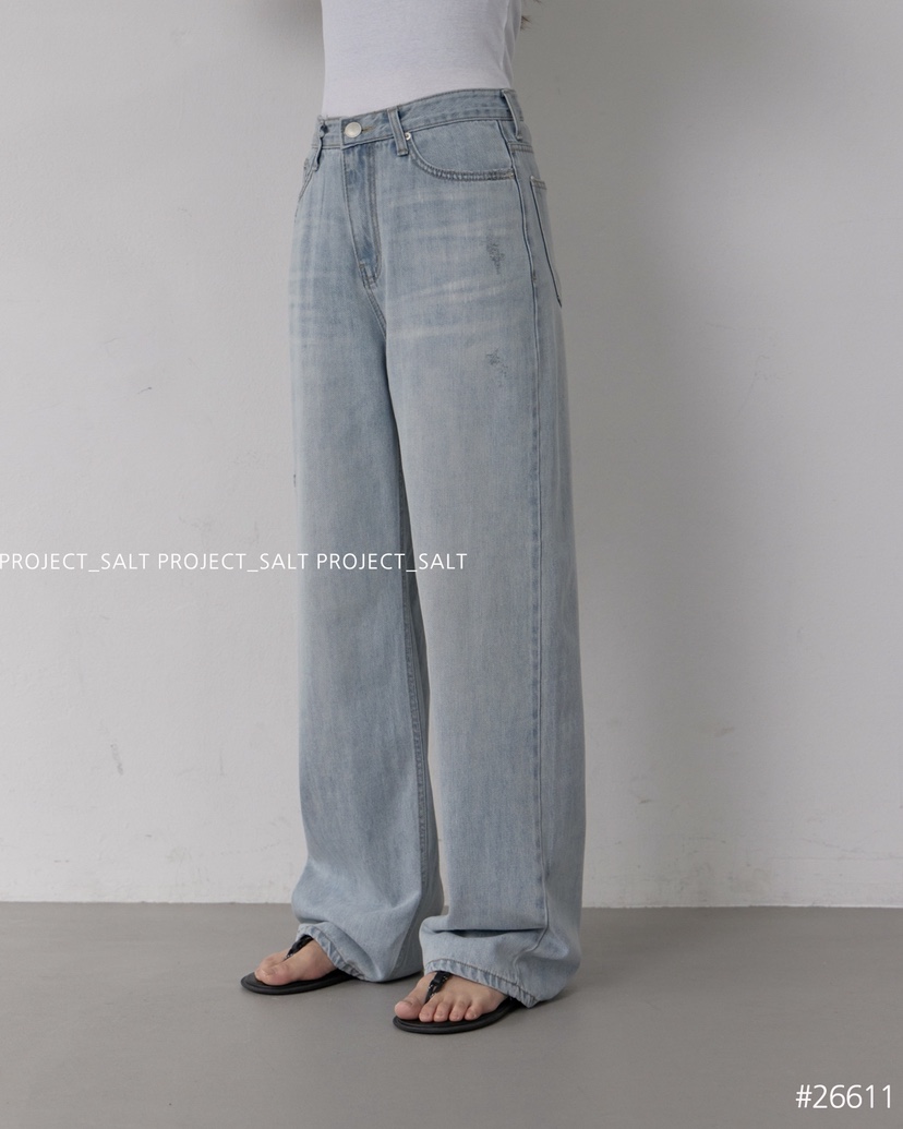 PROJECT SALT韓國直郵女裝新品26春夏牛仔褲PROJECTSALT牛仔褲