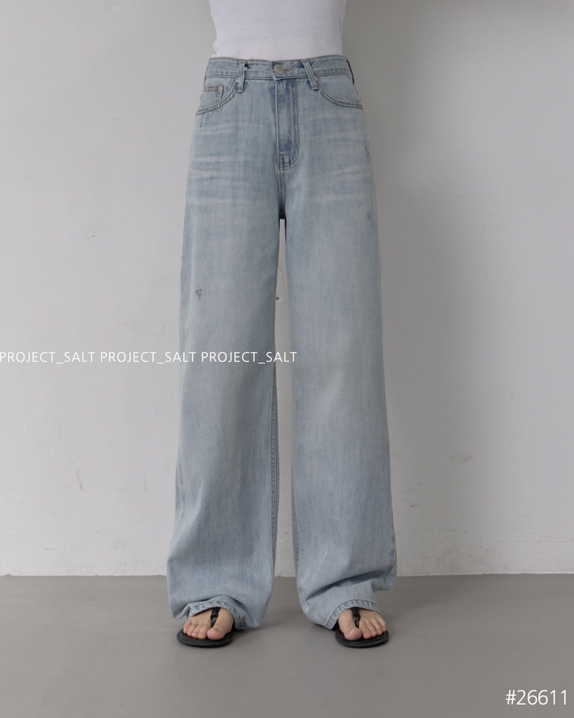 PROJECT SALT韓國直郵女裝新品26春夏牛仔褲PROJECTSALT牛仔褲