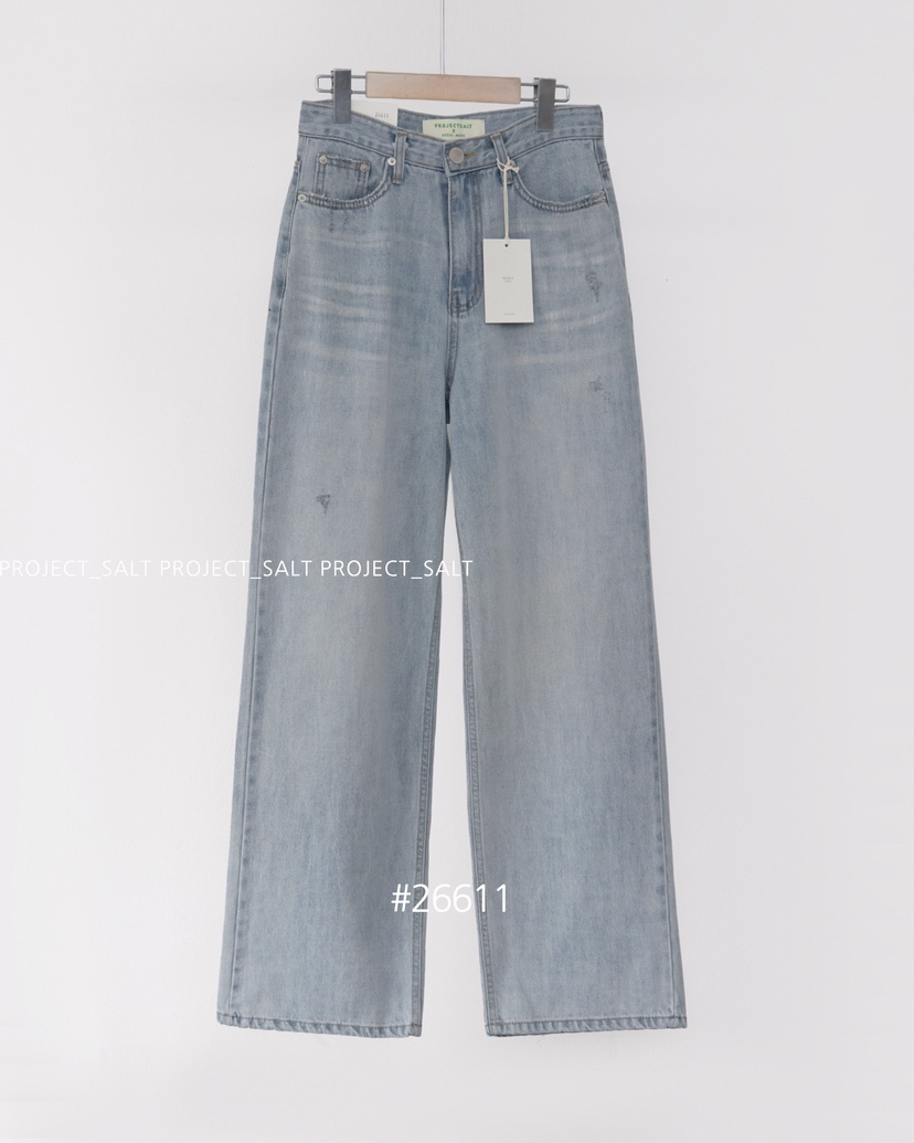 PROJECT SALT韓國直郵女裝新品26春夏牛仔褲PROJECTSALT牛仔褲圖色1