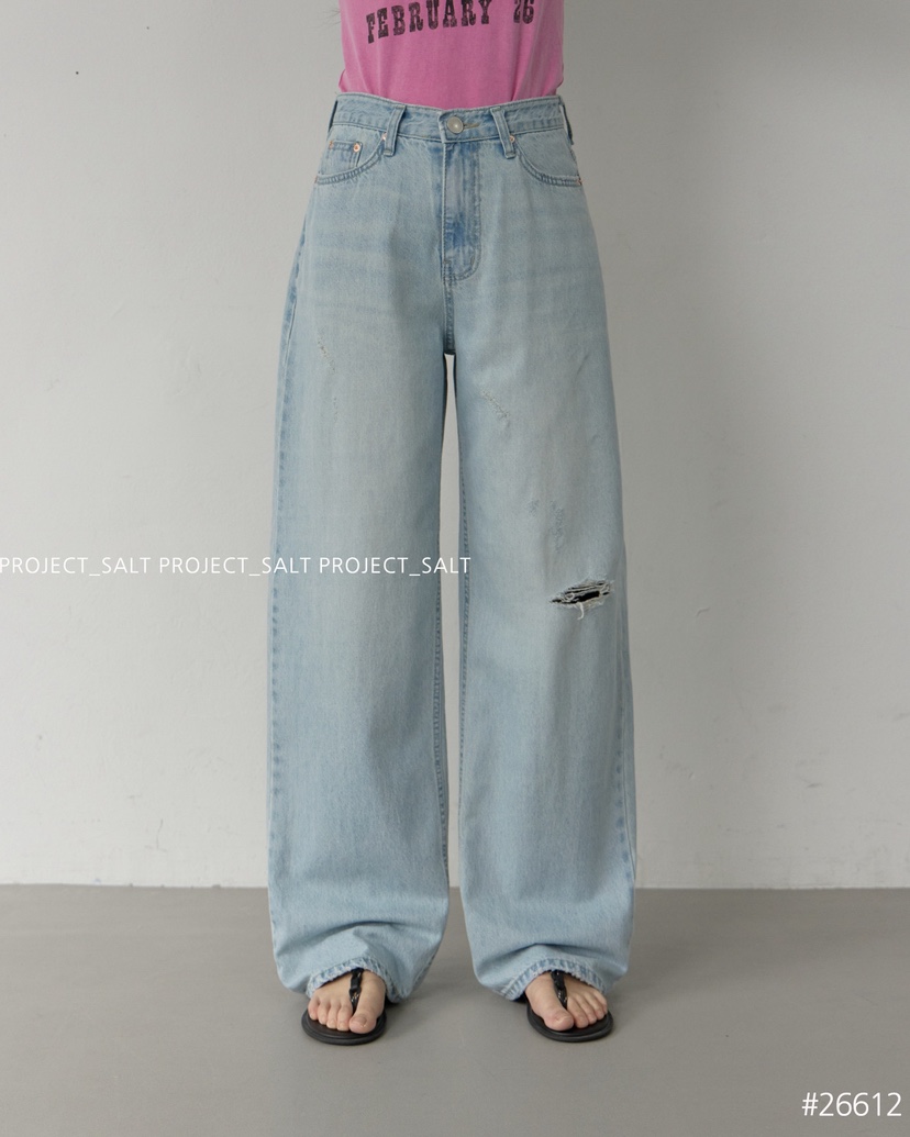 PROJECT SALT韓國直郵實拍女士新品熱賣牛仔褲PROJECTSALT牛仔褲