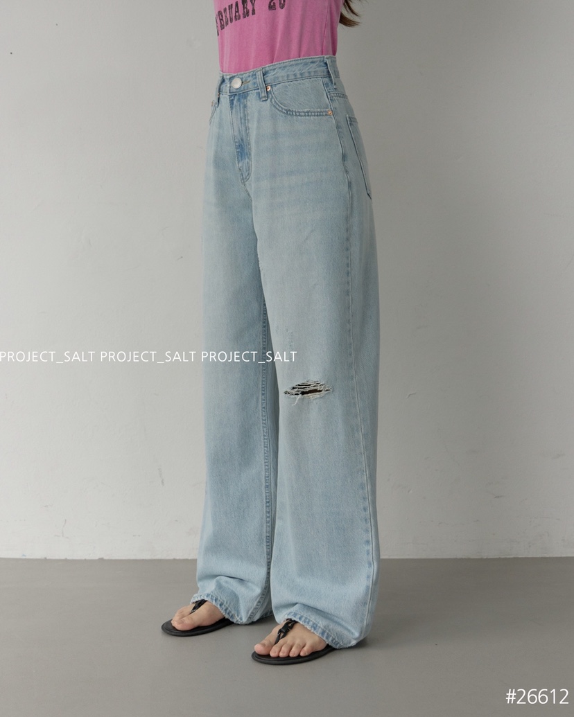 PROJECT SALT韓國直郵實拍女士新品熱賣牛仔褲PROJECTSALT牛仔褲