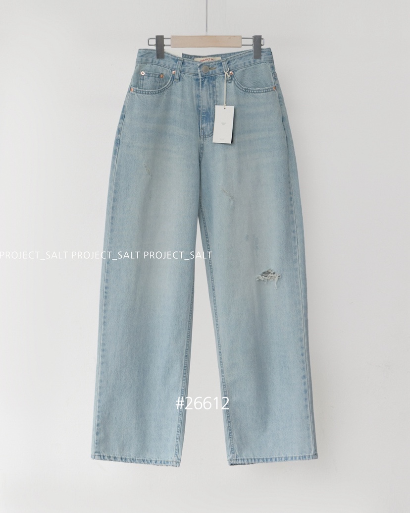 PROJECT SALT韓國直郵實拍女士新品熱賣牛仔褲PROJECTSALT牛仔褲圖色1