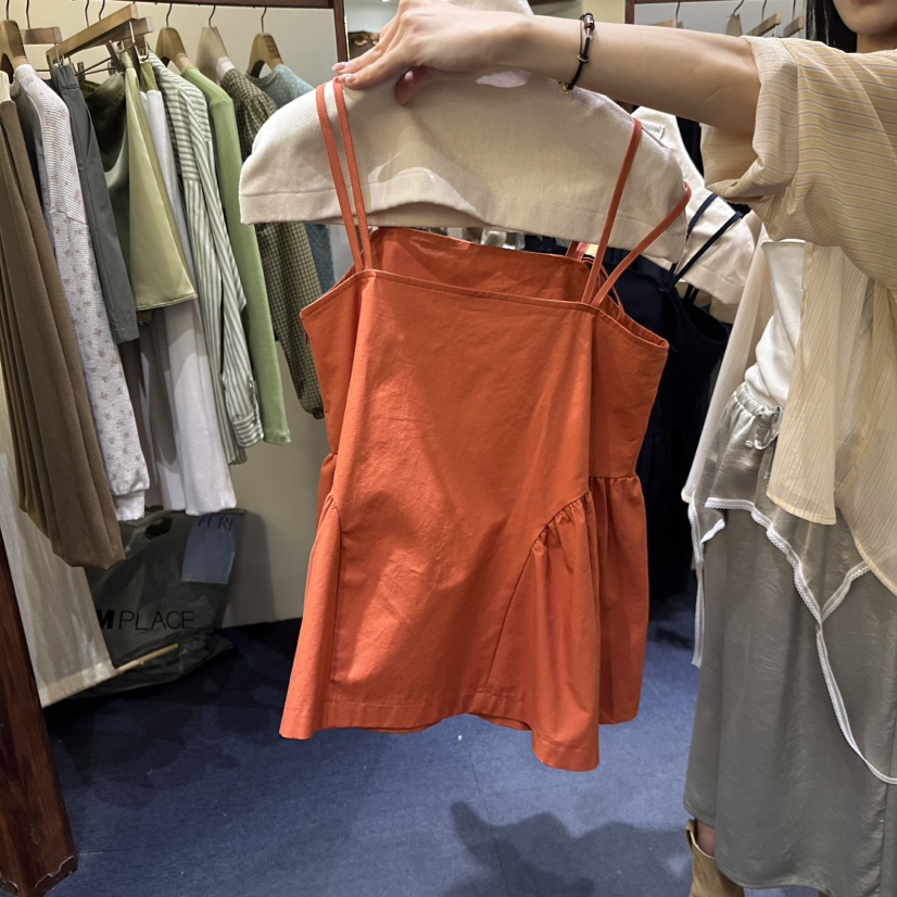 FURE韓國直郵女裝新款休閑職業26春夏推薦熱賣時尚吊帶背心FURE吊帶/背心