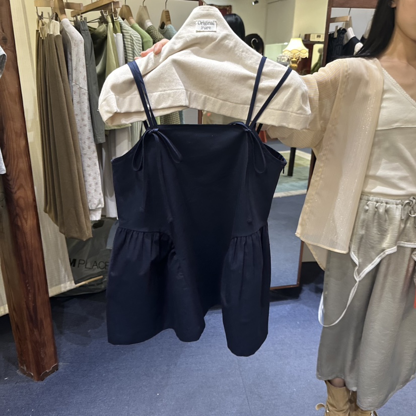 FURE韓國直郵女裝新款休閑職業26春夏推薦熱賣時尚吊帶背心FURE吊帶/背心圖色2