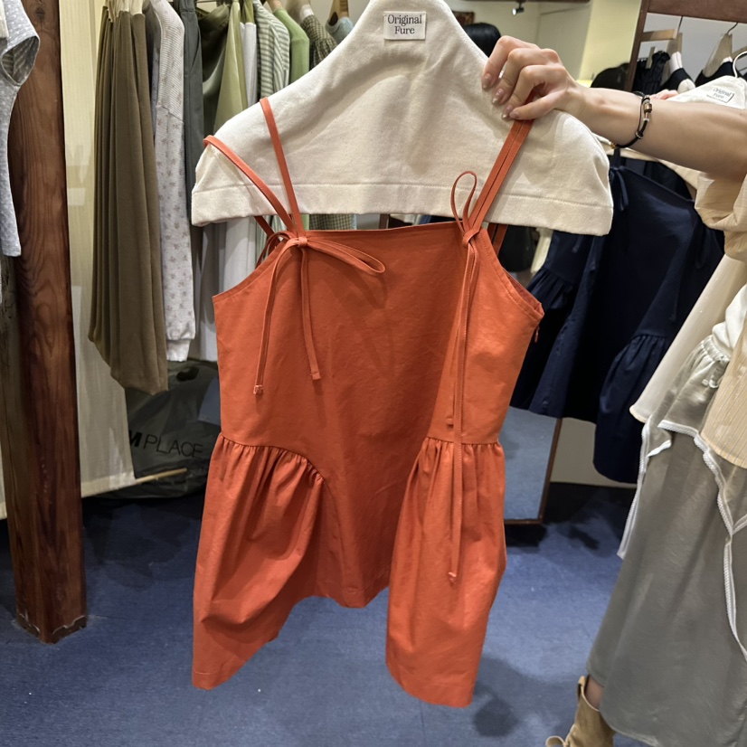 FURE韓國直郵女裝新款休閑職業26春夏推薦熱賣時尚吊帶背心FURE吊帶/背心圖色3
