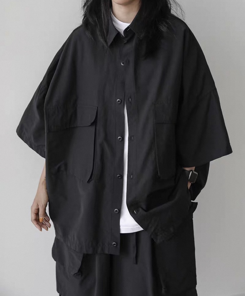 FARMERS MARKET韓國直郵女裝新款休閑襯衫蕾絲衫男女同款FARMERS MARKET襯衫/蕾絲衫圖色2