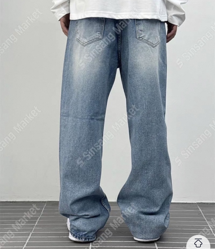 WELLDONEMINED韓國東大門直郵女士新品時尚人氣26春夏牛仔褲WELLDONEMINED牛仔褲