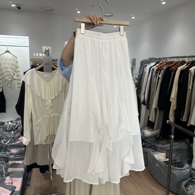 LEWIN韓國東大門直郵女裝新品休閑時尚推薦人氣26春夏長裙LEWIN長裙