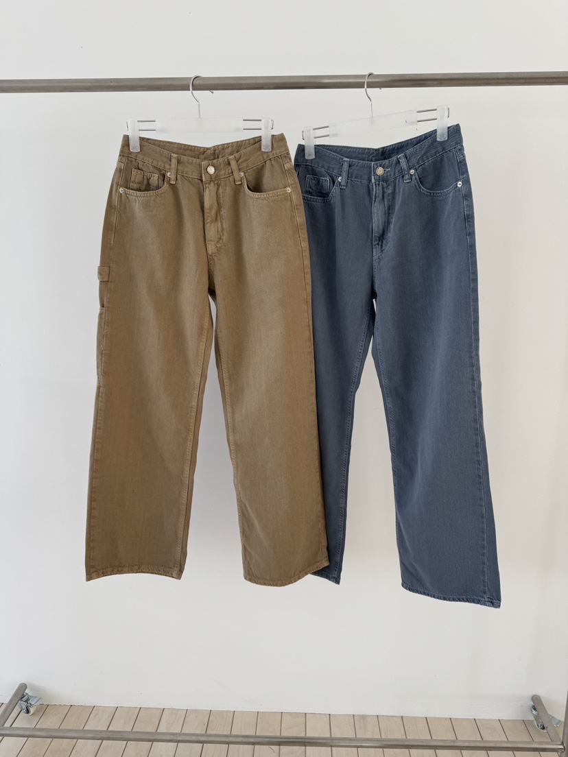 MAINT韓國直郵實拍女士新品休閑推薦時尚熱賣26春夏牛仔褲MAINT牛仔褲