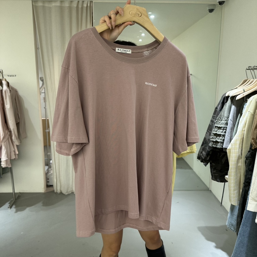 VAULT韓國東大門直郵女士新款人氣時尚26春夏熱賣休閑T恤VAULTT恤圖色1