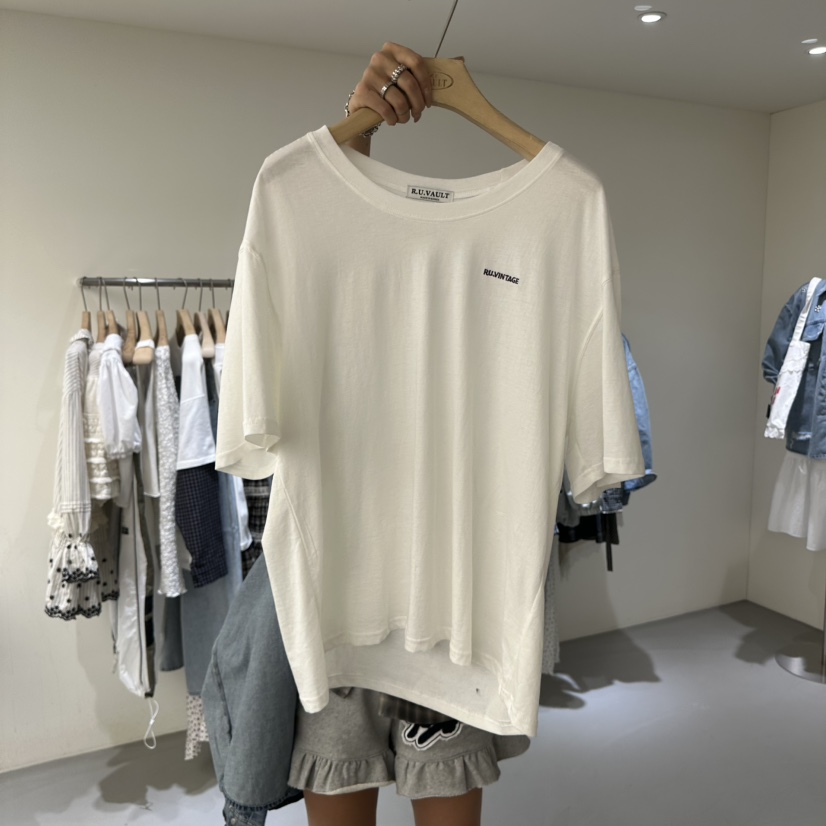 VAULT韓國東大門直郵女士新款人氣時尚26春夏熱賣休閑T恤VAULTT恤圖色3