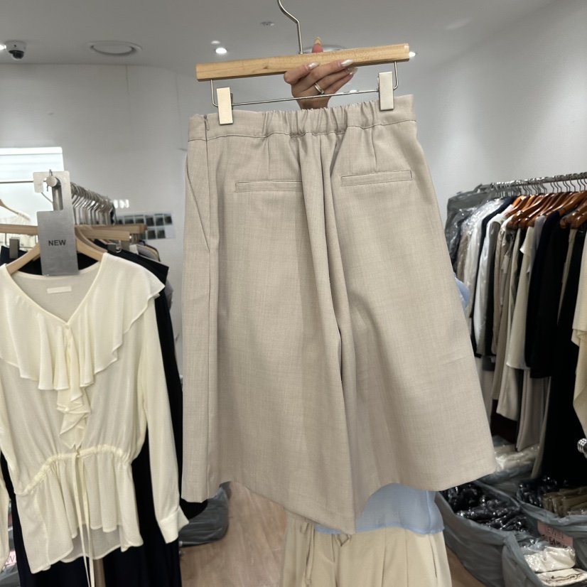 LEWIN韓國東大門直郵女士新款時尚推薦26春夏熱賣短褲褶裥LEWIN短褲