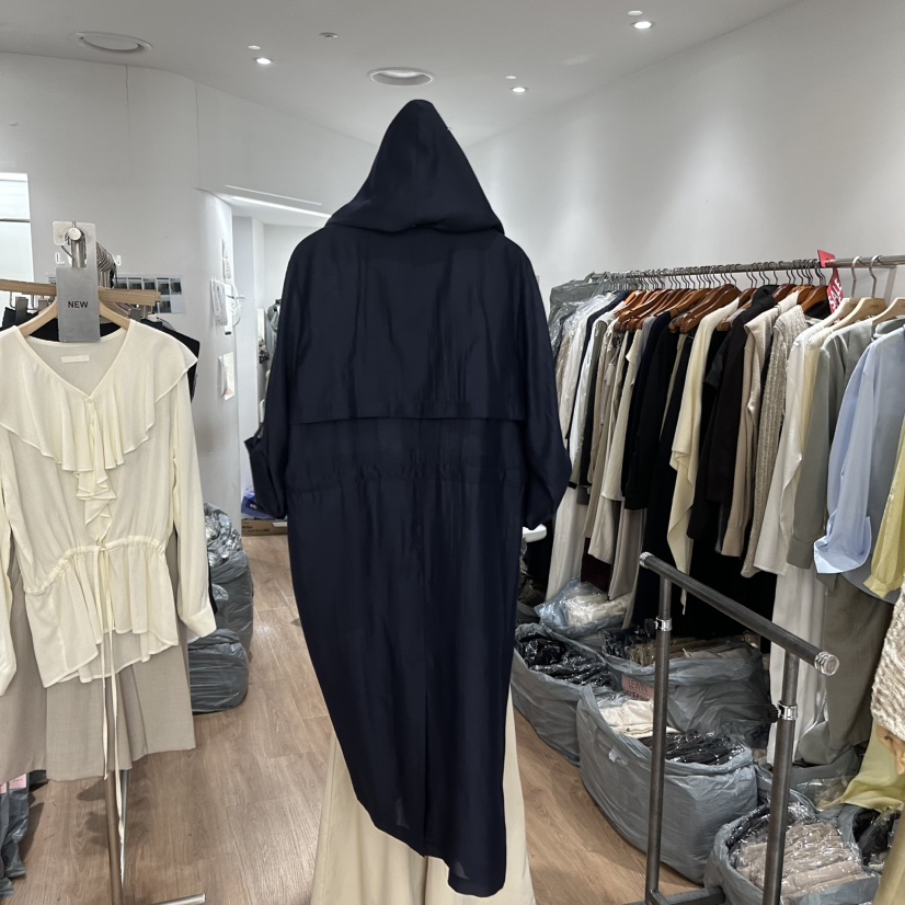 LEWIN韓國直郵實拍女士新品休閑職業熱賣推薦連衣裙天絲連帽LEWIN連衣裙