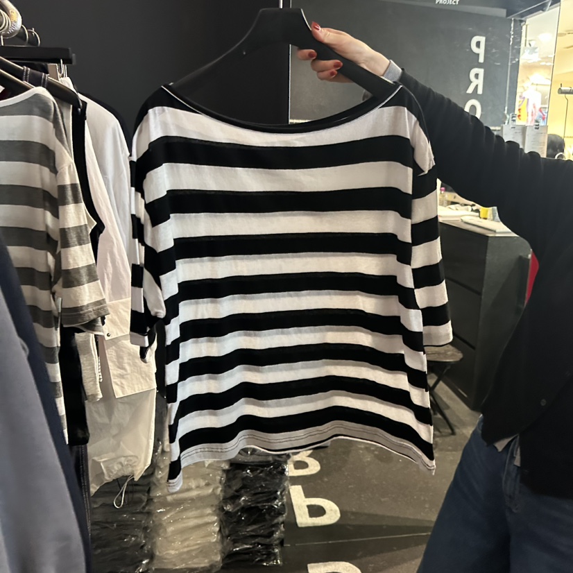 ELF-L韓國東大門直郵女士新品時尚職業推薦26春夏長袖T恤紗布PROJECT ELF/ELF-L長袖T恤圖色1