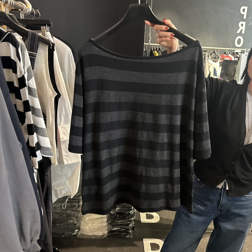 ELF-L韓國東大門直郵女士新品時尚職業推薦26春夏長袖T恤紗布PROJECT ELF/ELF-L長袖T恤圖色3