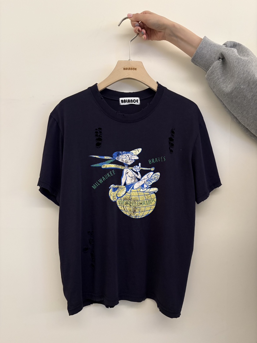 BALANCE韓國代購女士新品時尚推薦休閑26春夏職業熱賣T恤BALANCET恤圖色3