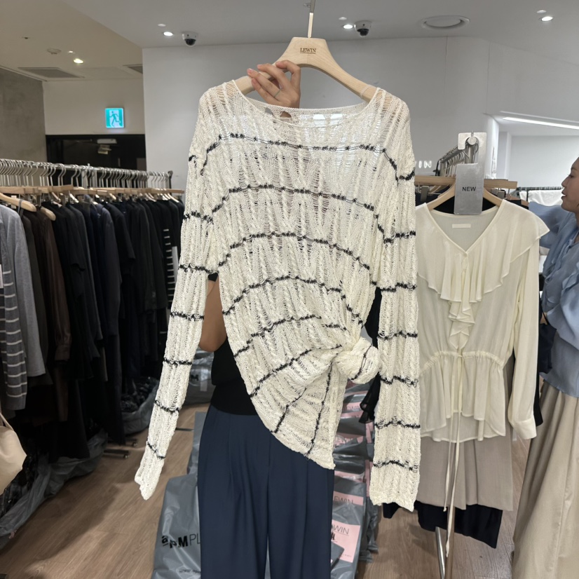 LEWIN韓國直郵女裝新款職業熱賣人氣推薦26春夏時尚針織衫LEWIN針織衫圖色1