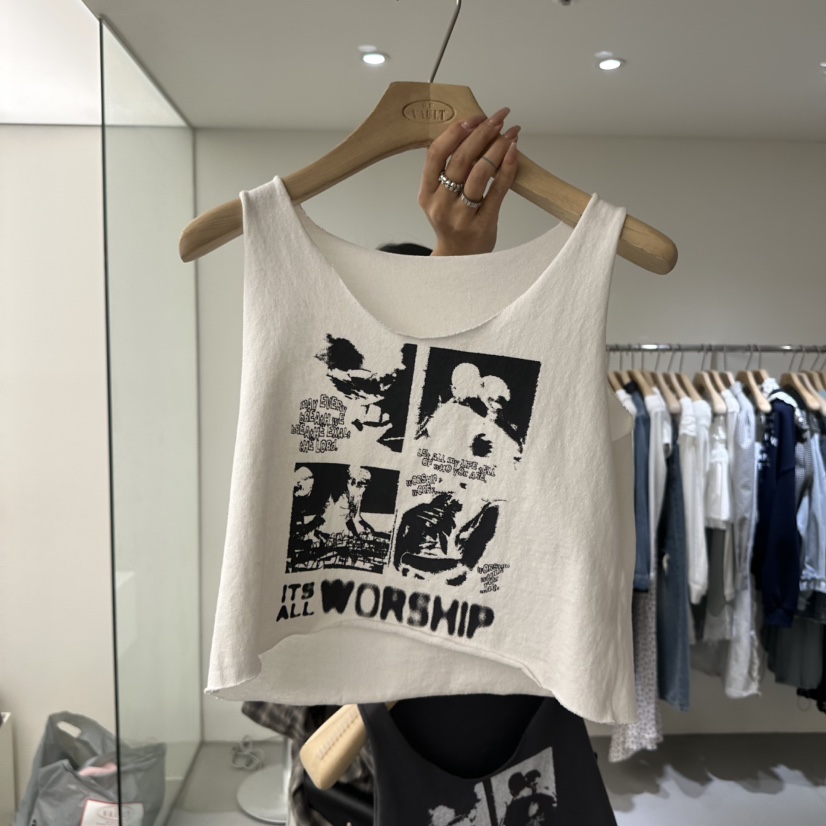 VAULT韓國直郵實拍女裝新品26春夏休閑時尚人氣推薦吊帶背心VAULT吊帶/背心圖色2