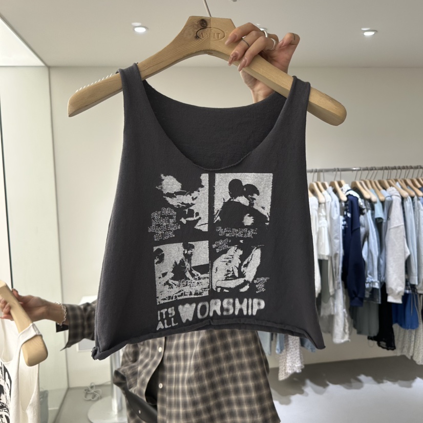 VAULT韓國直郵實拍女裝新品26春夏休閑時尚人氣推薦吊帶背心VAULT吊帶/背心圖色3