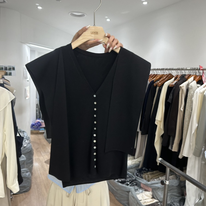 LEWIN韓國直郵女裝新款職業推薦熱賣人氣26春夏套裝兩件套披肩LEWIN套裝圖色3黑色