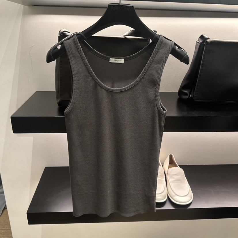 FEBRUARY 11韓國直郵女裝新款熱賣休閑26春夏推薦吊帶背心FEBRUARY 11吊帶/背心圖色3墨色