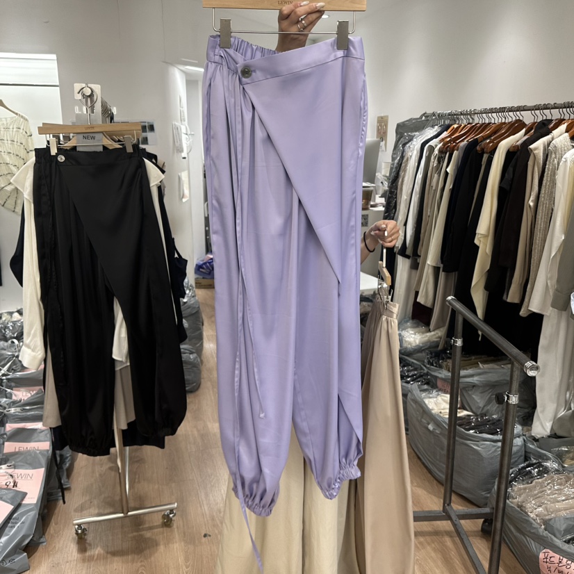 LEWIN韓國東大門直郵女士新款人氣熱賣休閑26春夏時尚休閑褲LEWIN休閑褲圖色1