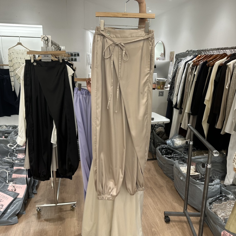 LEWIN韓國東大門直郵女士新款人氣熱賣休閑26春夏時尚休閑褲LEWIN休閑褲圖色2