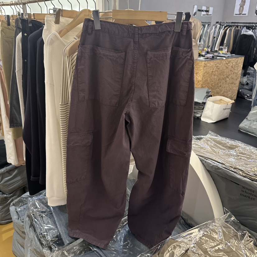 DE VENTI韓國東大門代購女士新款推薦休閑職業休閑褲工裝褲DE VENTI休閑褲