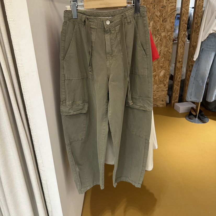 DE VENTI韓國東大門代購女士新款推薦休閑職業休閑褲工裝褲DE VENTI休閑褲圖色2