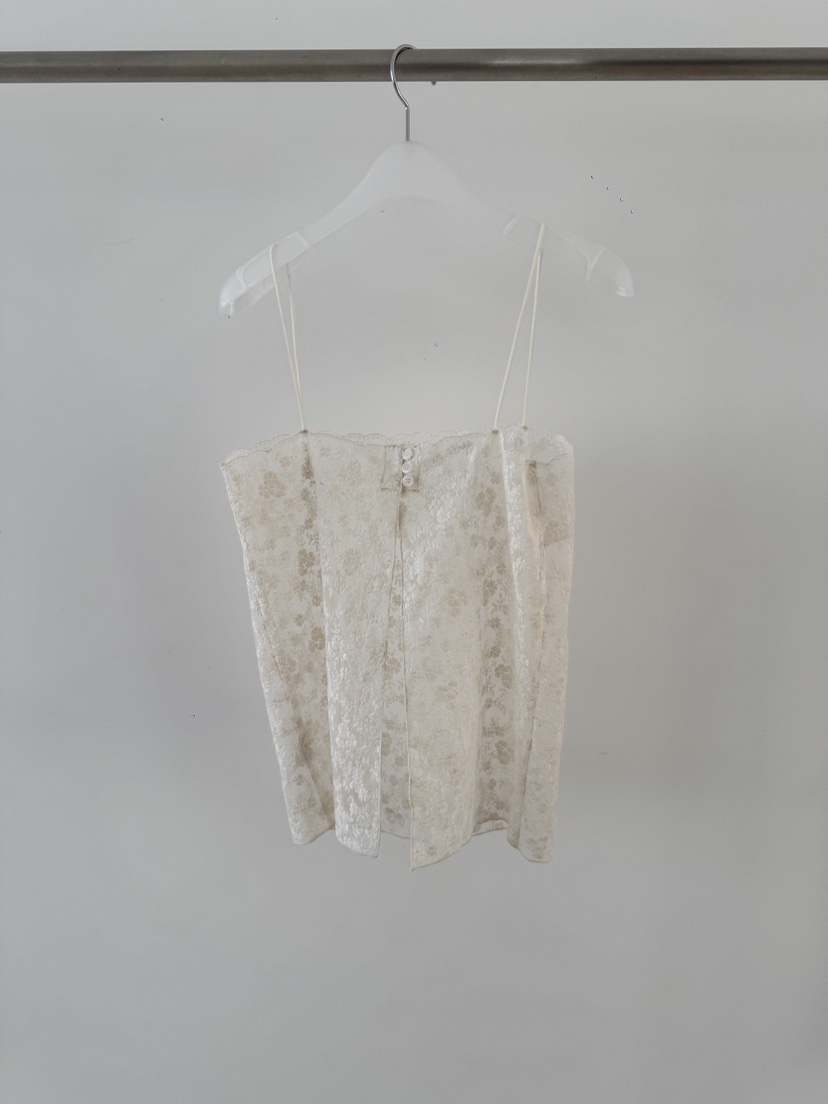 MAINT韓國代購女士新款人氣26春夏休閑職業推薦吊帶背心刺繡MAINT吊帶/背心