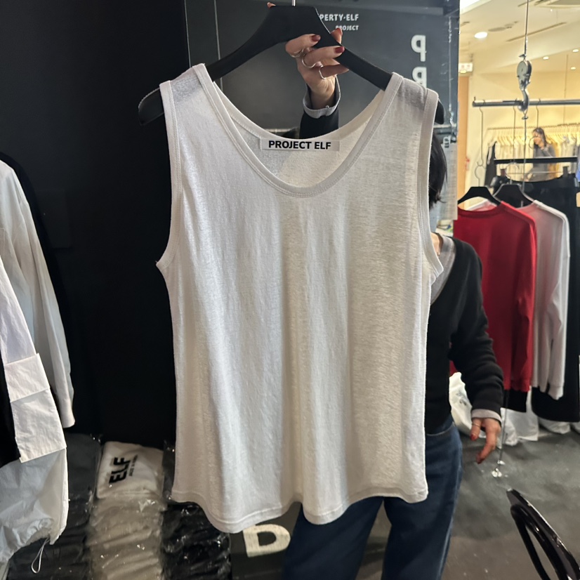 ELF-L韓國直郵女士新品熱賣職業休閑人氣時尚推薦吊帶背心PROJECT ELF/ELF-L吊帶/背心圖色1