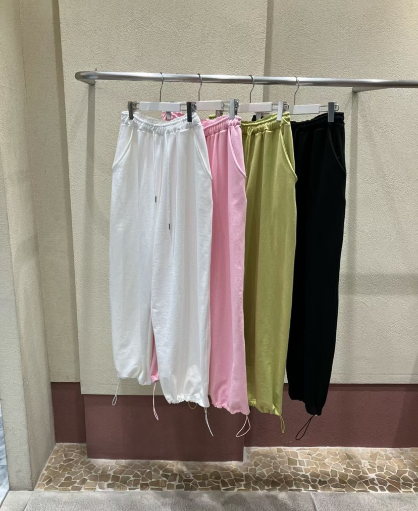 BROCCOLISALAD韓國東大門代購女裝新款休閑熱賣推薦休閑褲BROCCOLISALAD休閑褲圖色4左四色